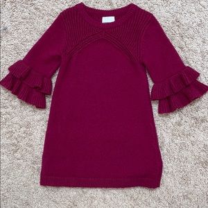 Toddler girl sweater dress